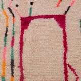 Tapis berbère azilal multicolore