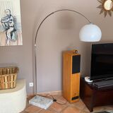 Arc floor lamp, 1970, marble foot