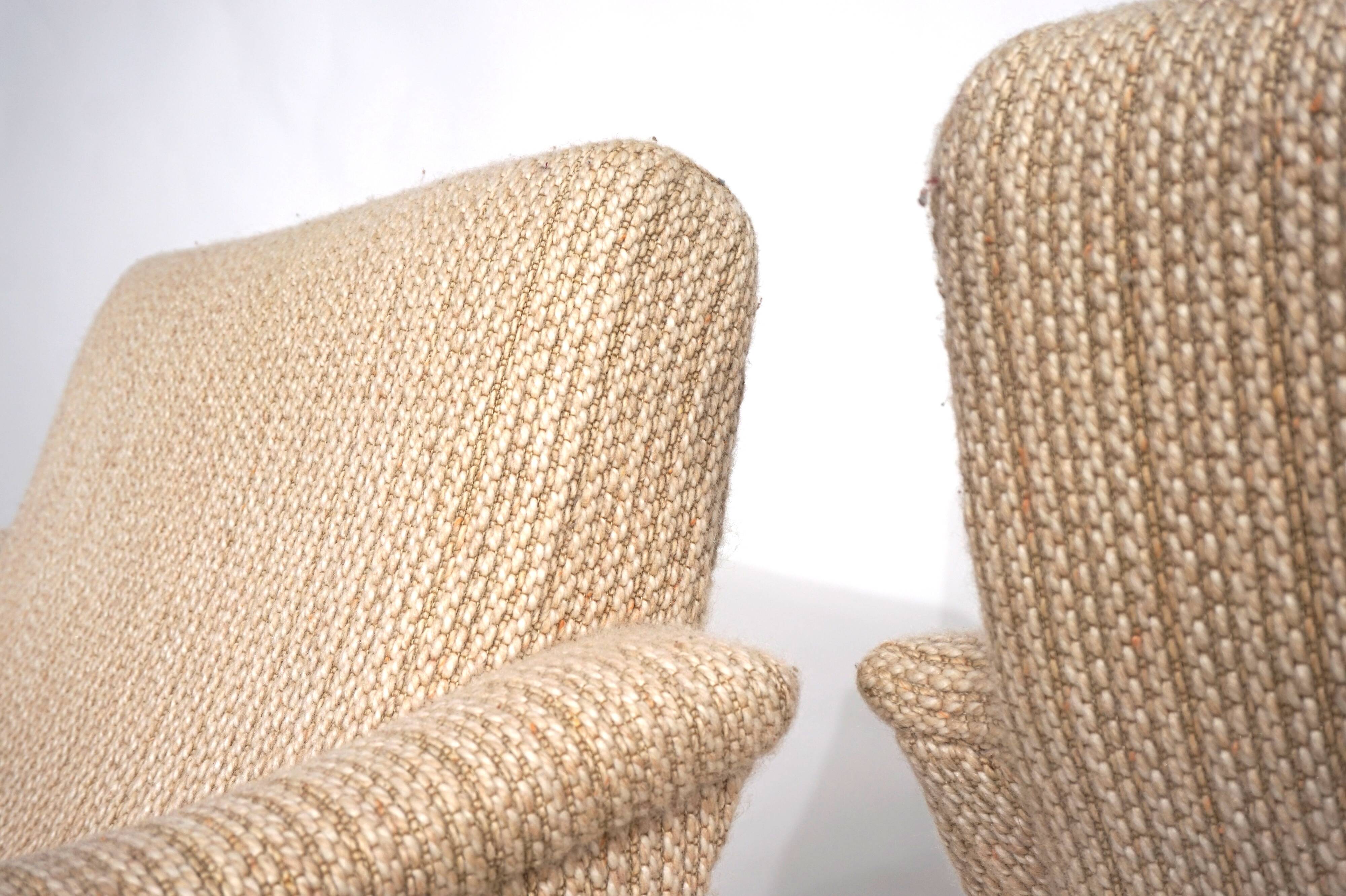 Ensemble de deux chaises longues cantilever Röhl, 1960
