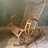Rocking chair rotin