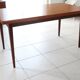 Table scandinave en teck et placage teck