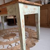 Weathered farm table