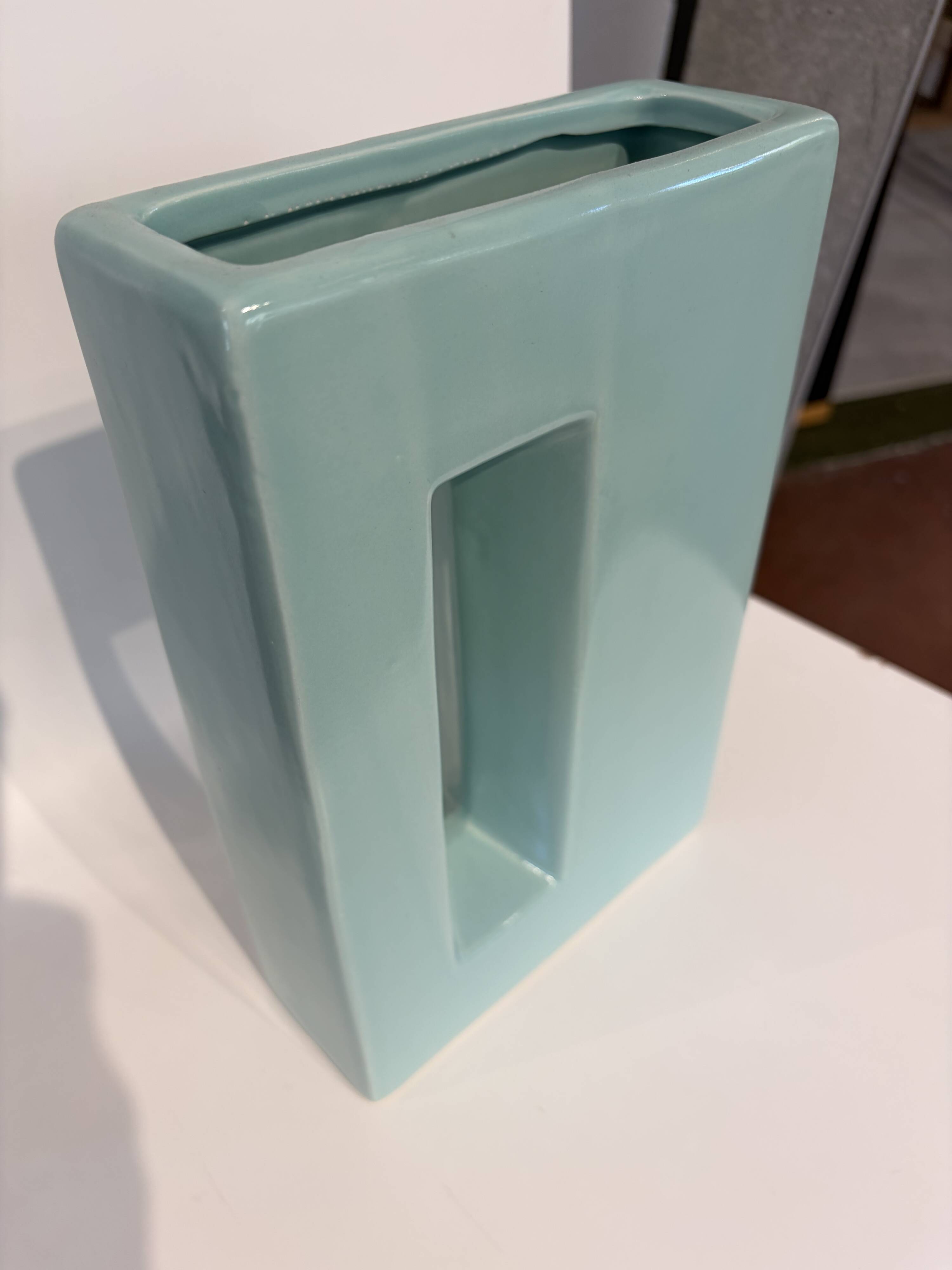 Vase géométrique 1980