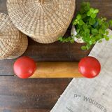 Vintage wooden hook "mushroom"