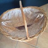 Vintage wicker basket