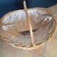 Vintage wicker basket