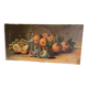 Oil painting on canvas, still life with fruit