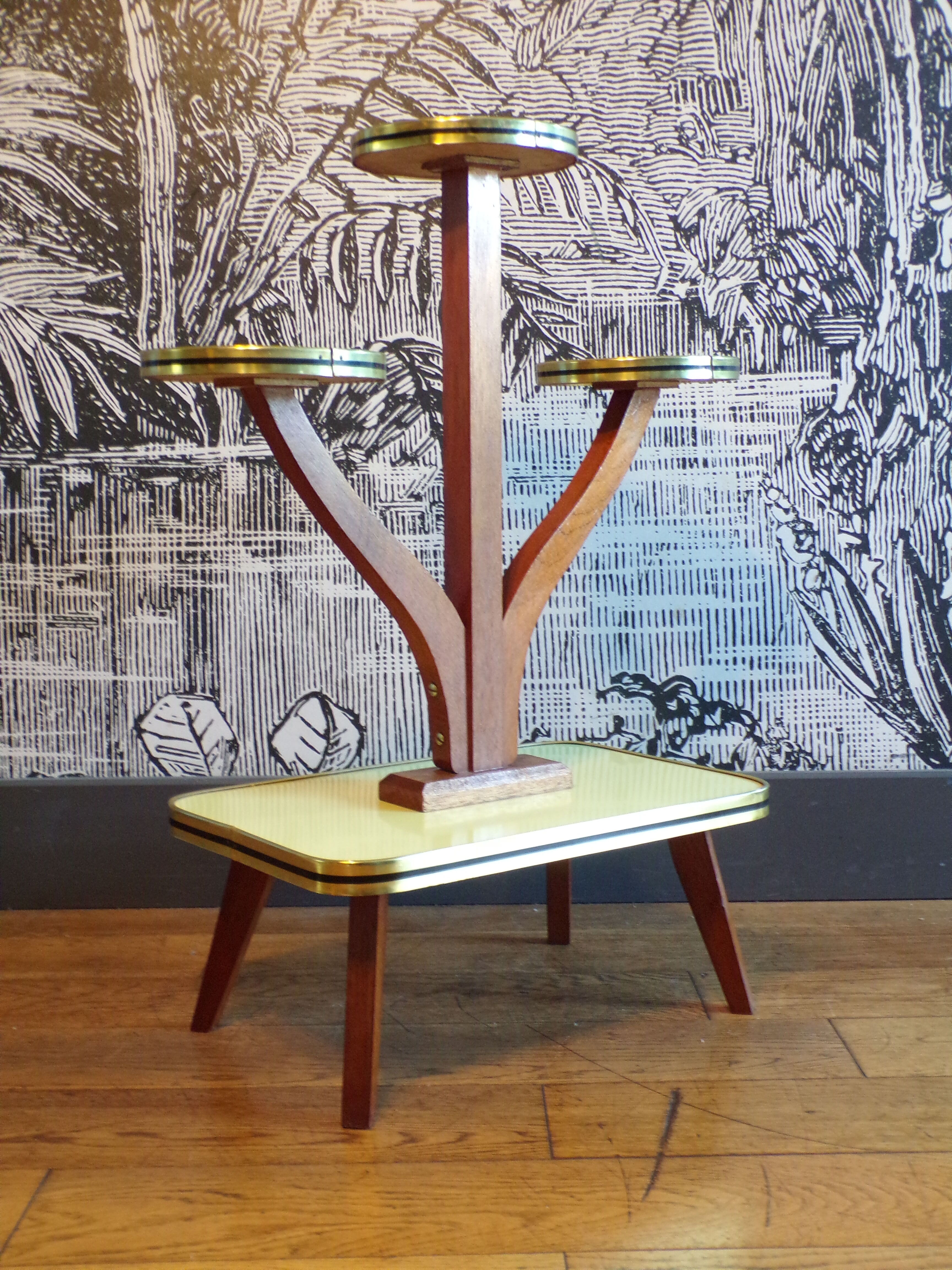 Porte-plante formica vintage