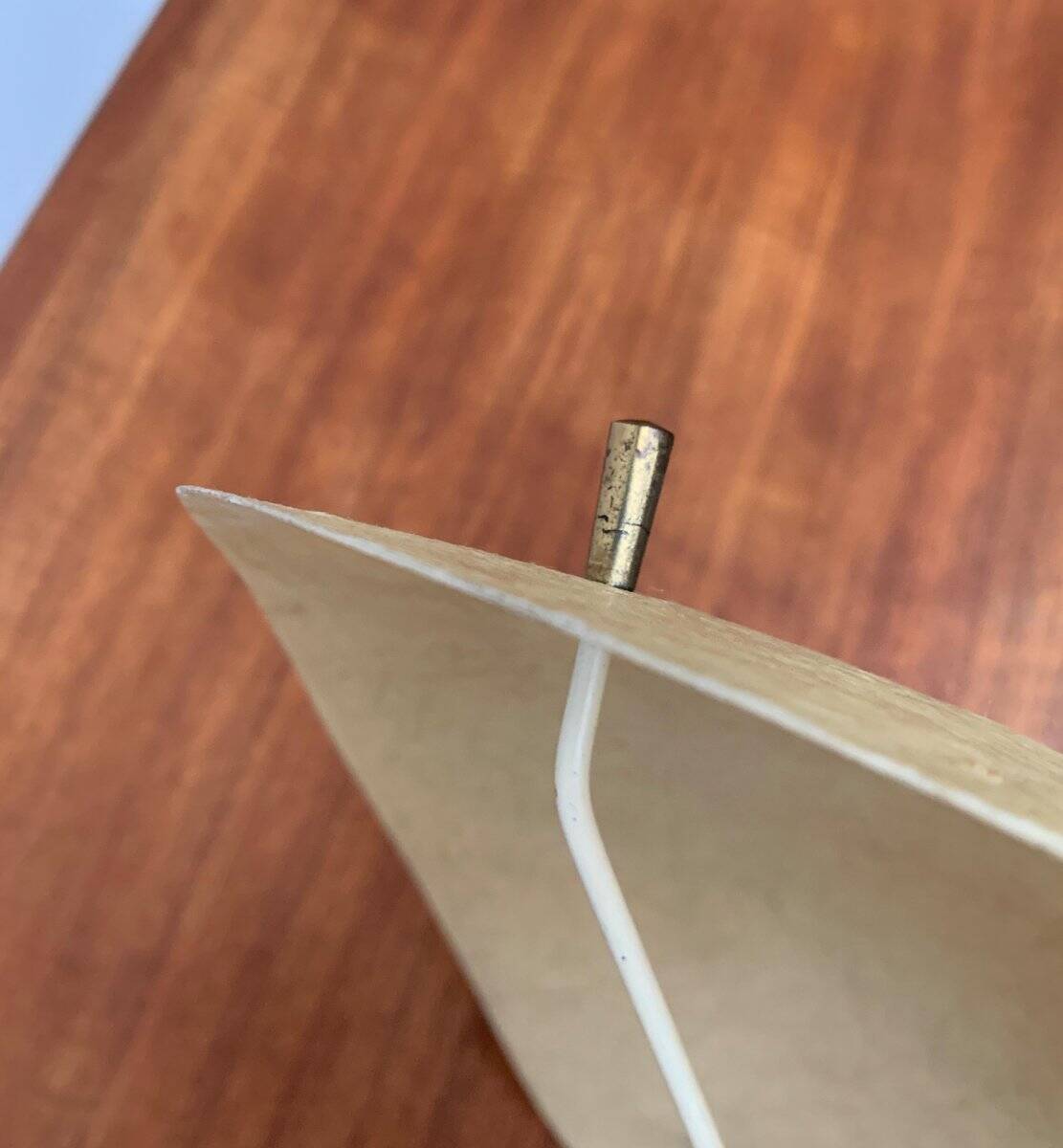 1960s minimalist fibreglass ceiling lamp