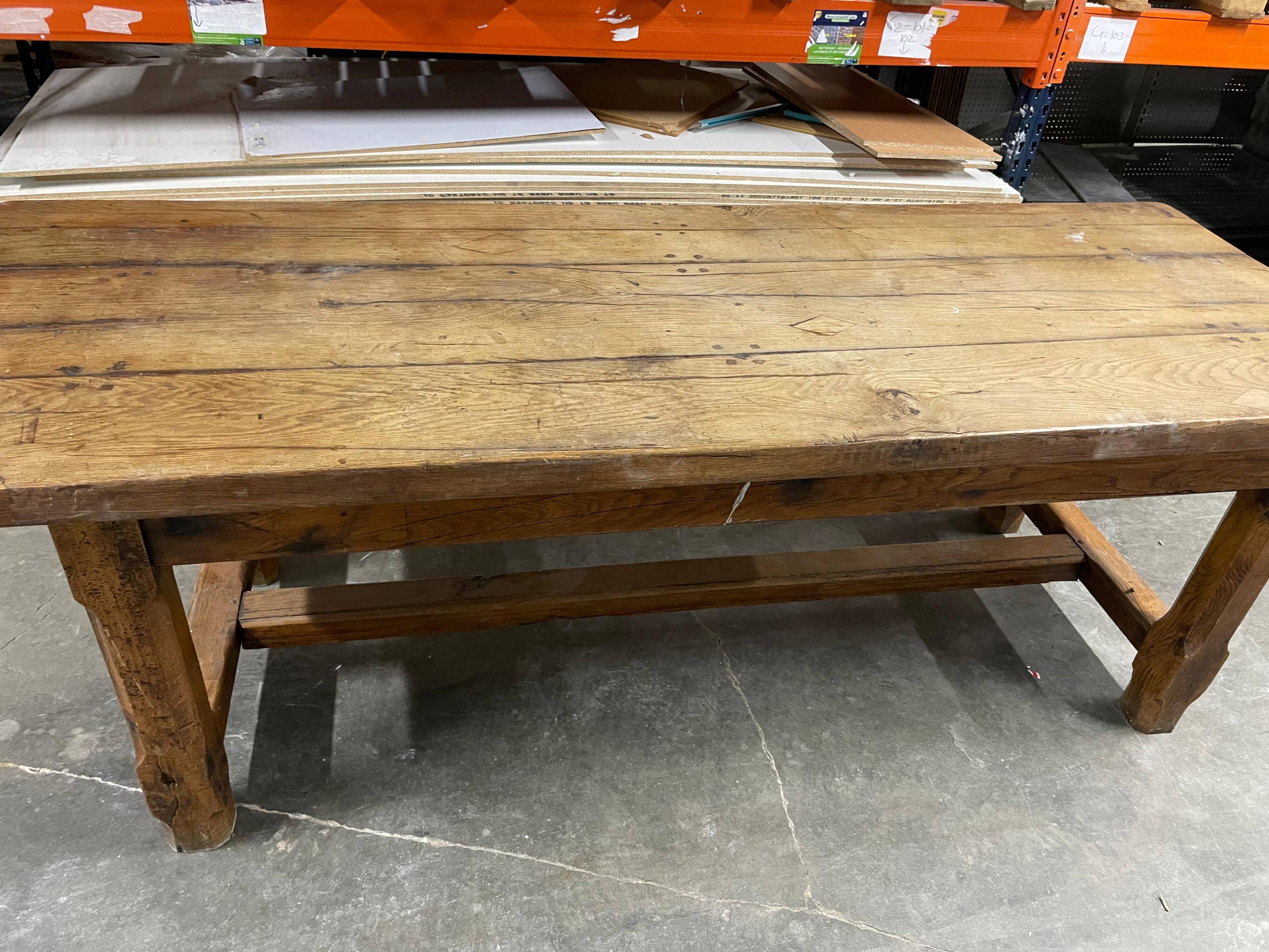Antique farmhouse table