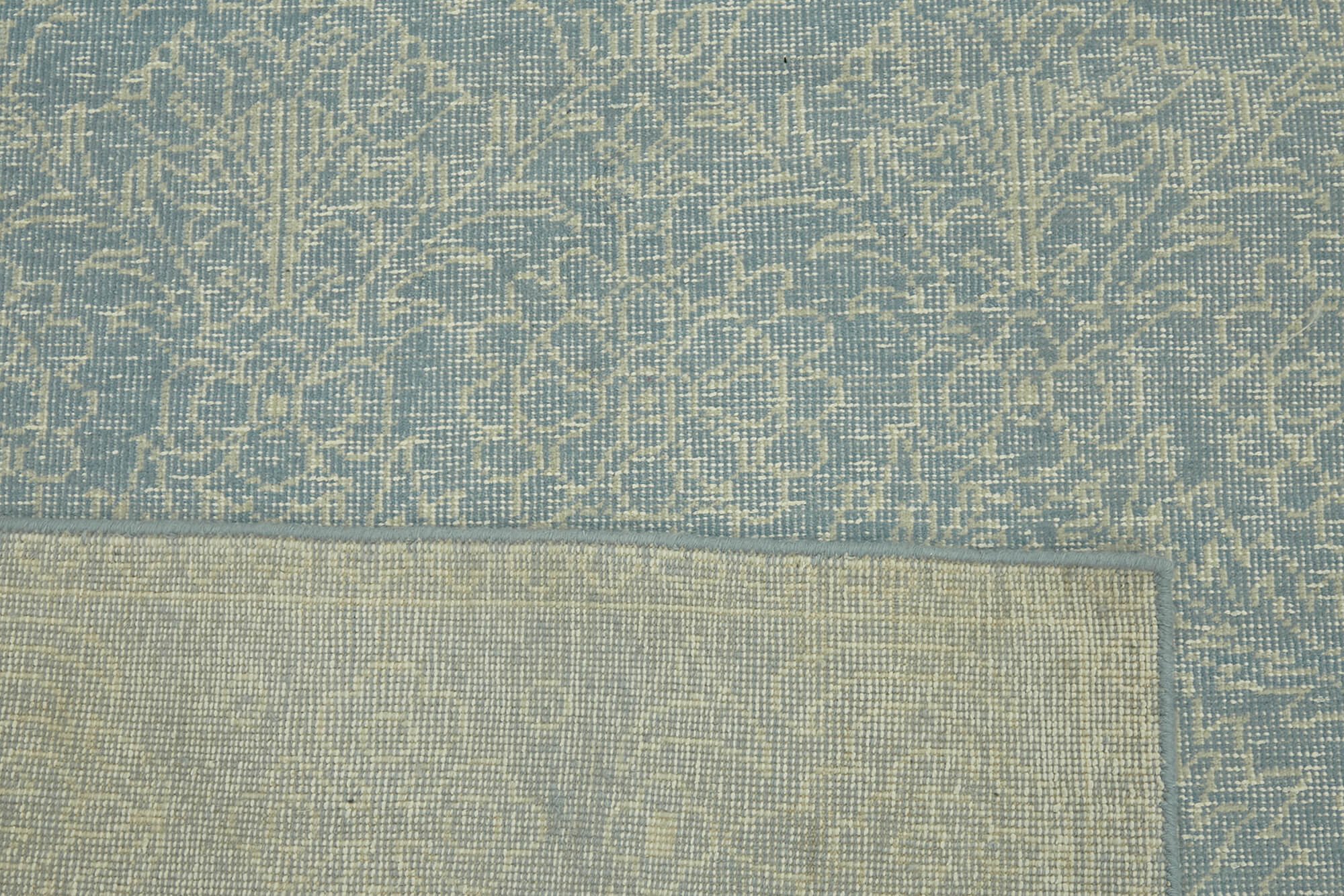 Hand-knotted persian antique 1970s 272 cm x 364 cm blue wool carpet