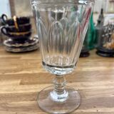 Verre à pied en cristal Baccarat non signé