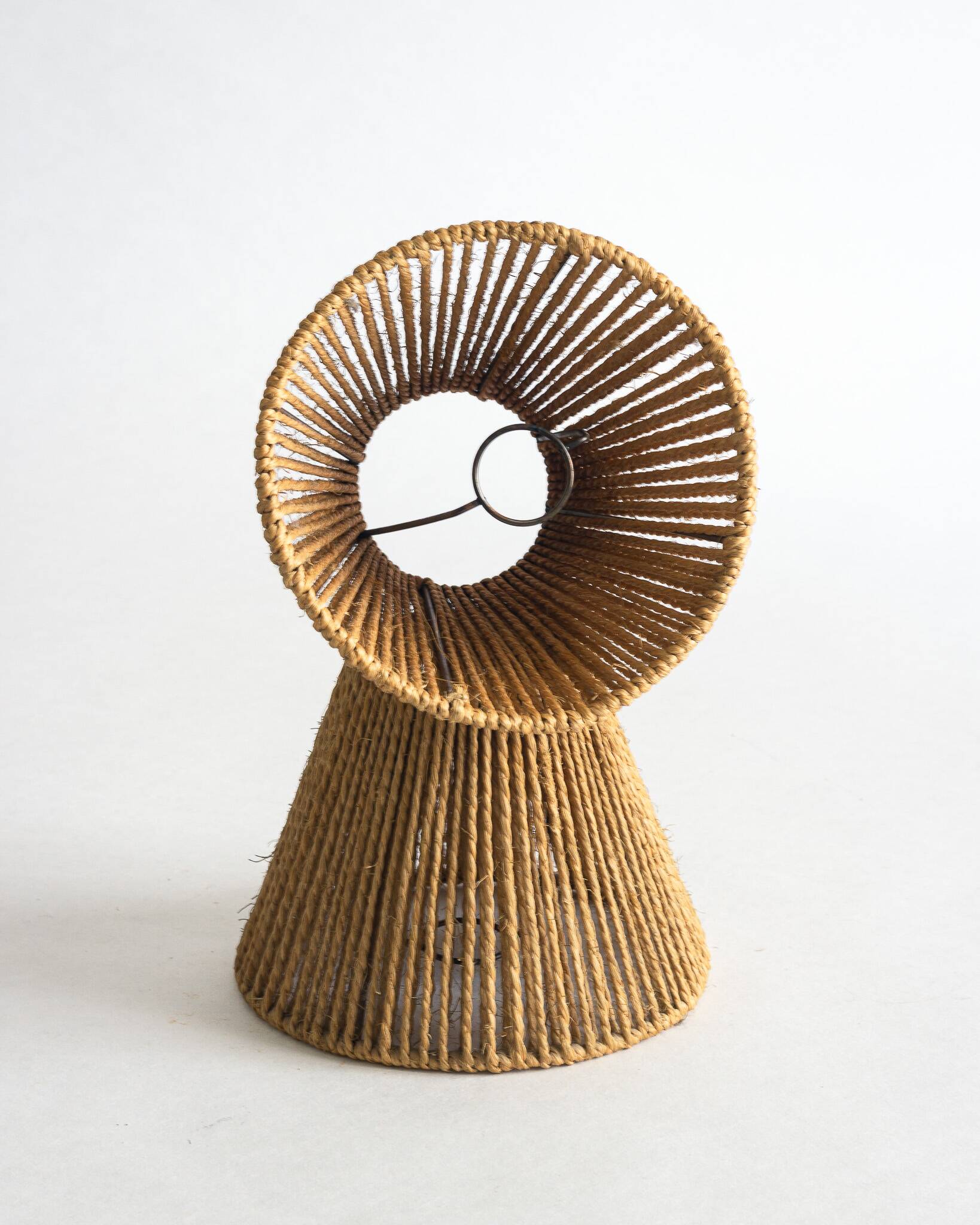 Two glazed ceramic lamps – Signature to be identified – 1960s