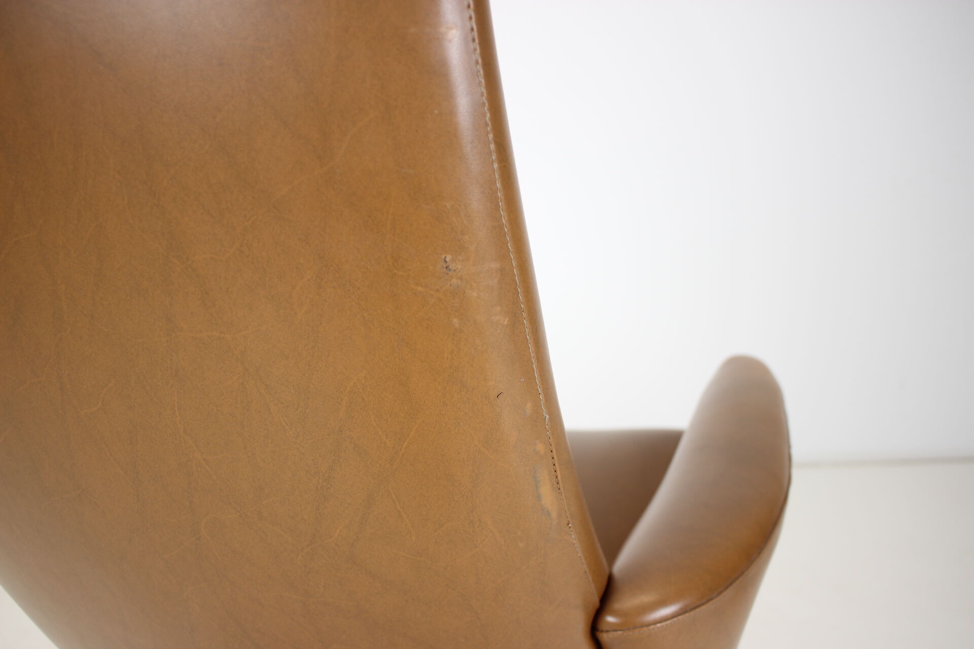 Midcentury Scandinavian Swivel Armchair, 1960s