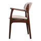 Walnut chairs, Danish design, 1960s, designer: Erik Buch