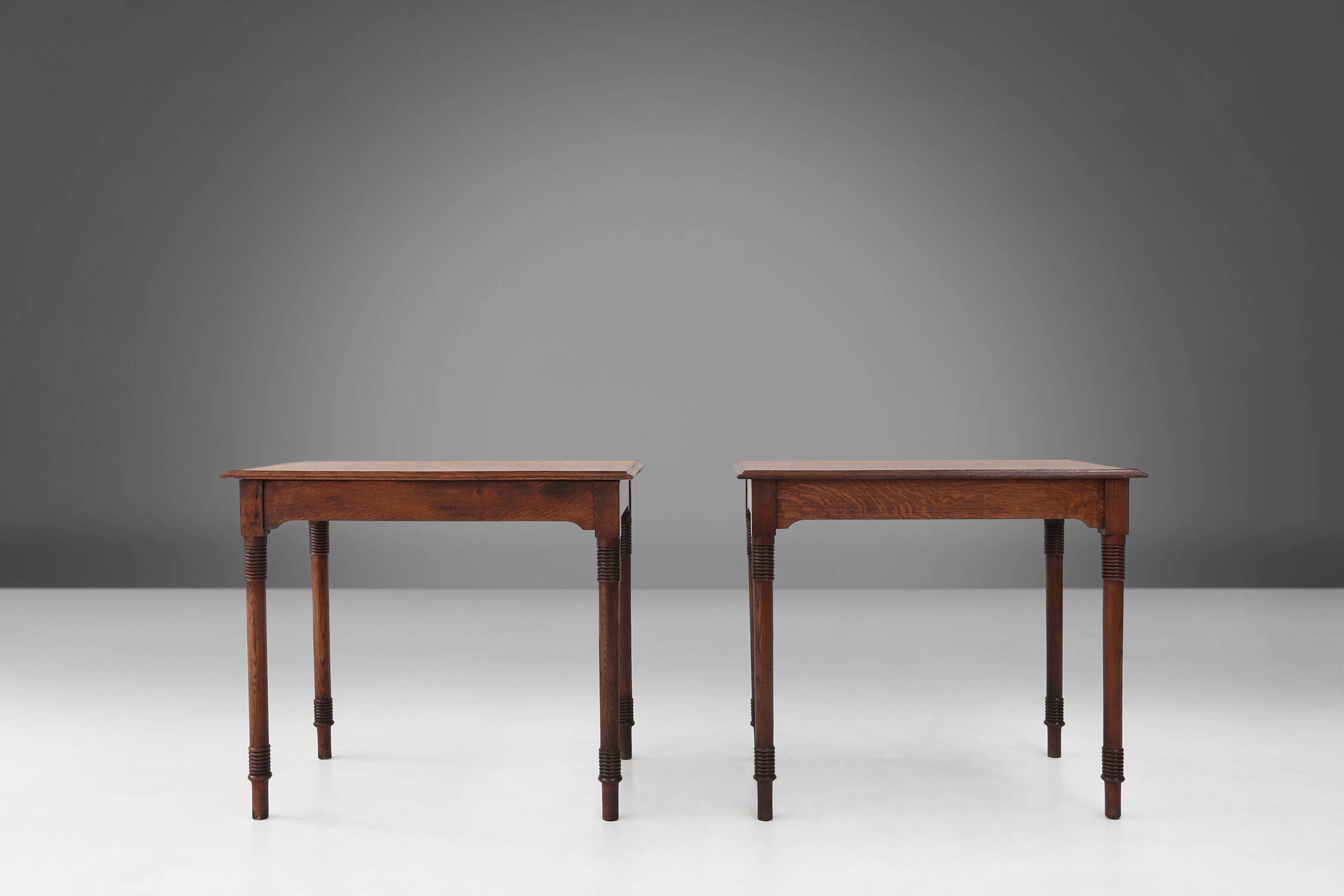 French Art Deco bistro tables 1930