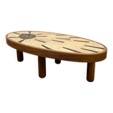 Vallauris ceramic coffee table