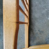 Scandinavian coffee table in blond wood