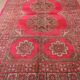 Pink Vintage Moroccan Rug 208 x 384 cm, Berber Wool Rug Handmade, Boho Rug