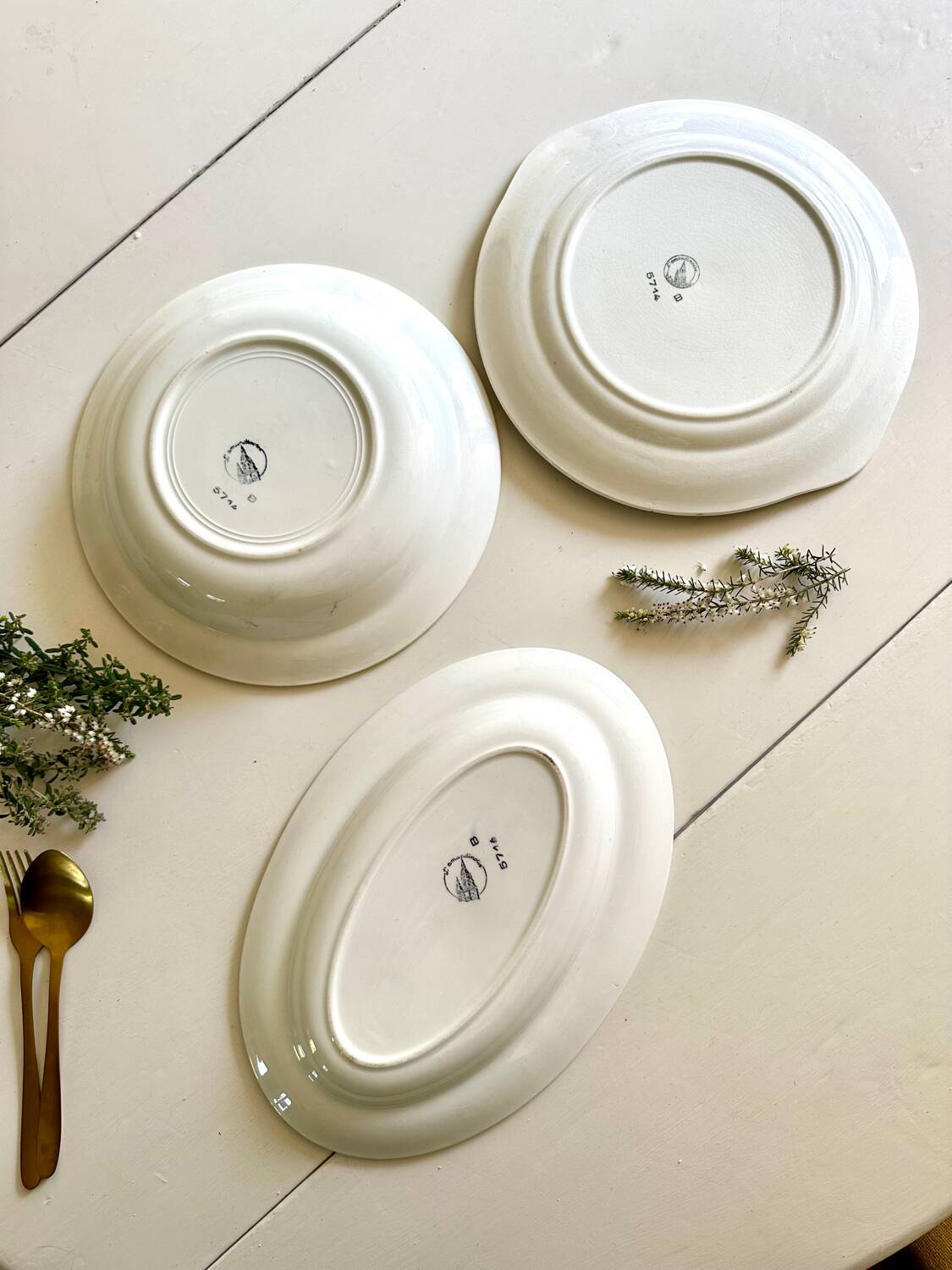 Ensemble de 3 plats L’amandinoise