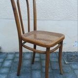 Old turns wooden chair