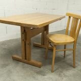 Charlotte Perriand Les Arcs rectangular dining table 1960