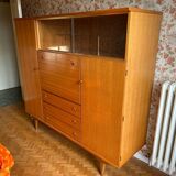 Armoire en teck style scandinave année 1960