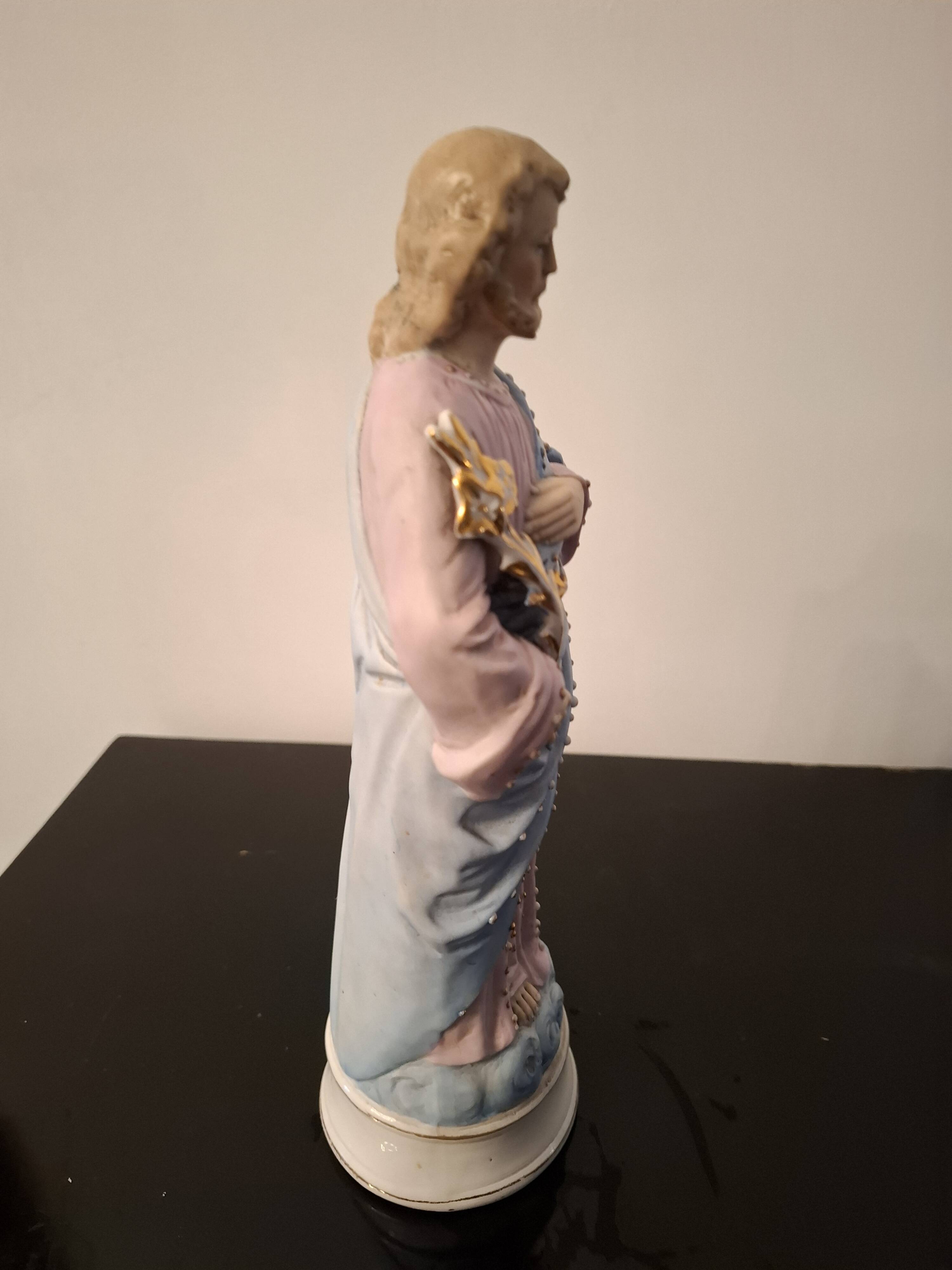 Biscuit religious statue