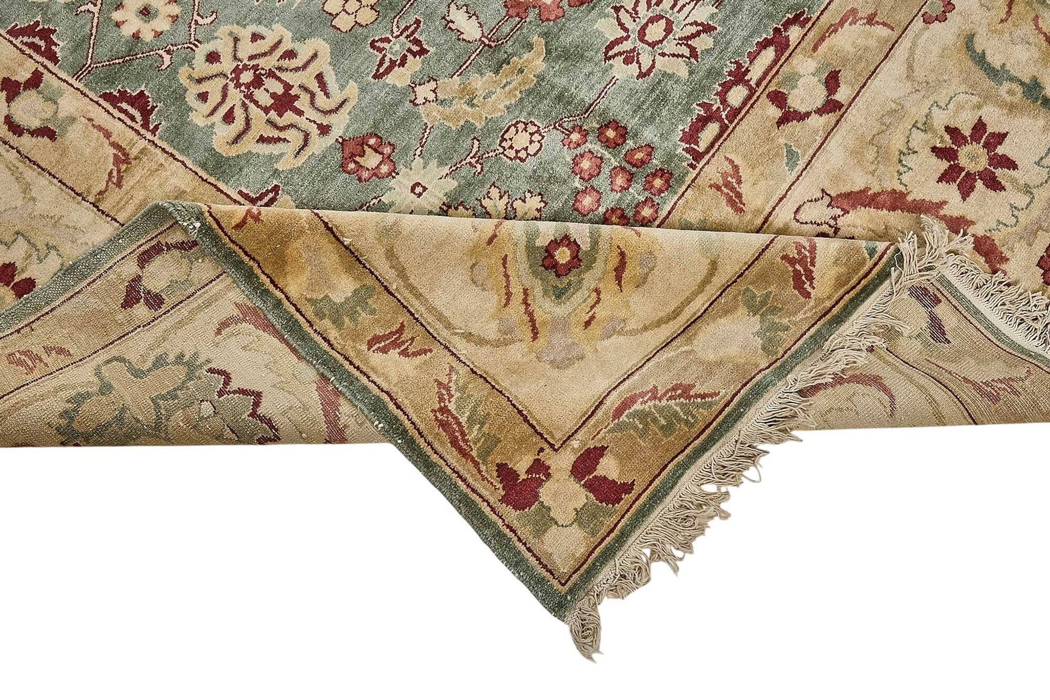 Turkish Handknotted Wool Oushak Rug 297 cm x 417 cm
