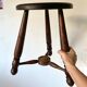Tabouret tripode vintage
