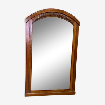 Art deco beveled mirror