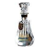 Baccarat crystal decanter, Piccadilly model, for Bisquit Cognacs.