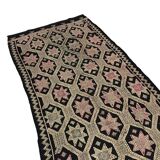 Vintage Anatolian Wool Kilim Rug