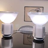 Iguzzini by Massimo Vignelli, table lamp, lucite metal, Italy 1980