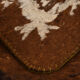 3x10 neutal brown felt vintage runner rug,85x307cm