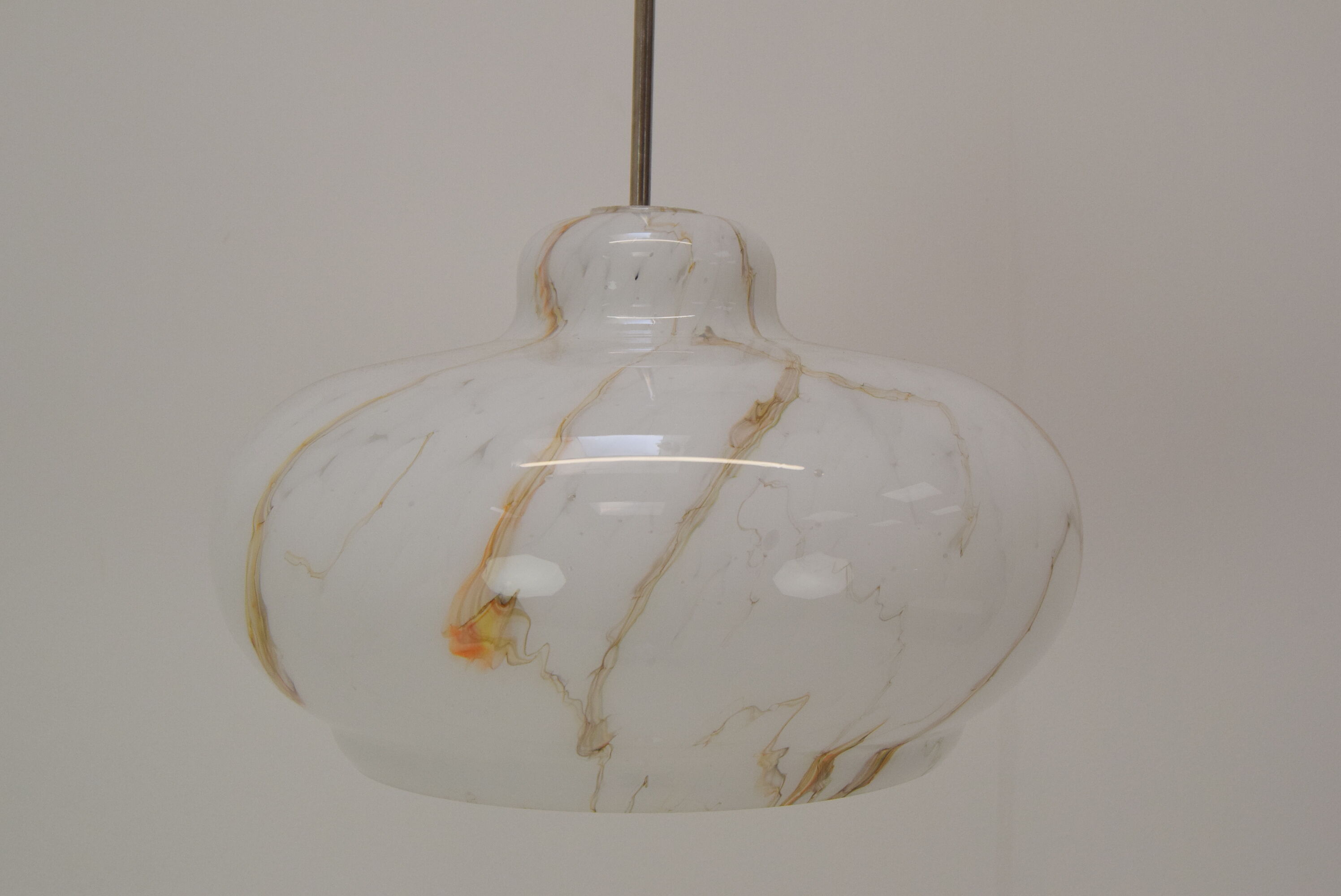 Mid-century glass pendant 1960's