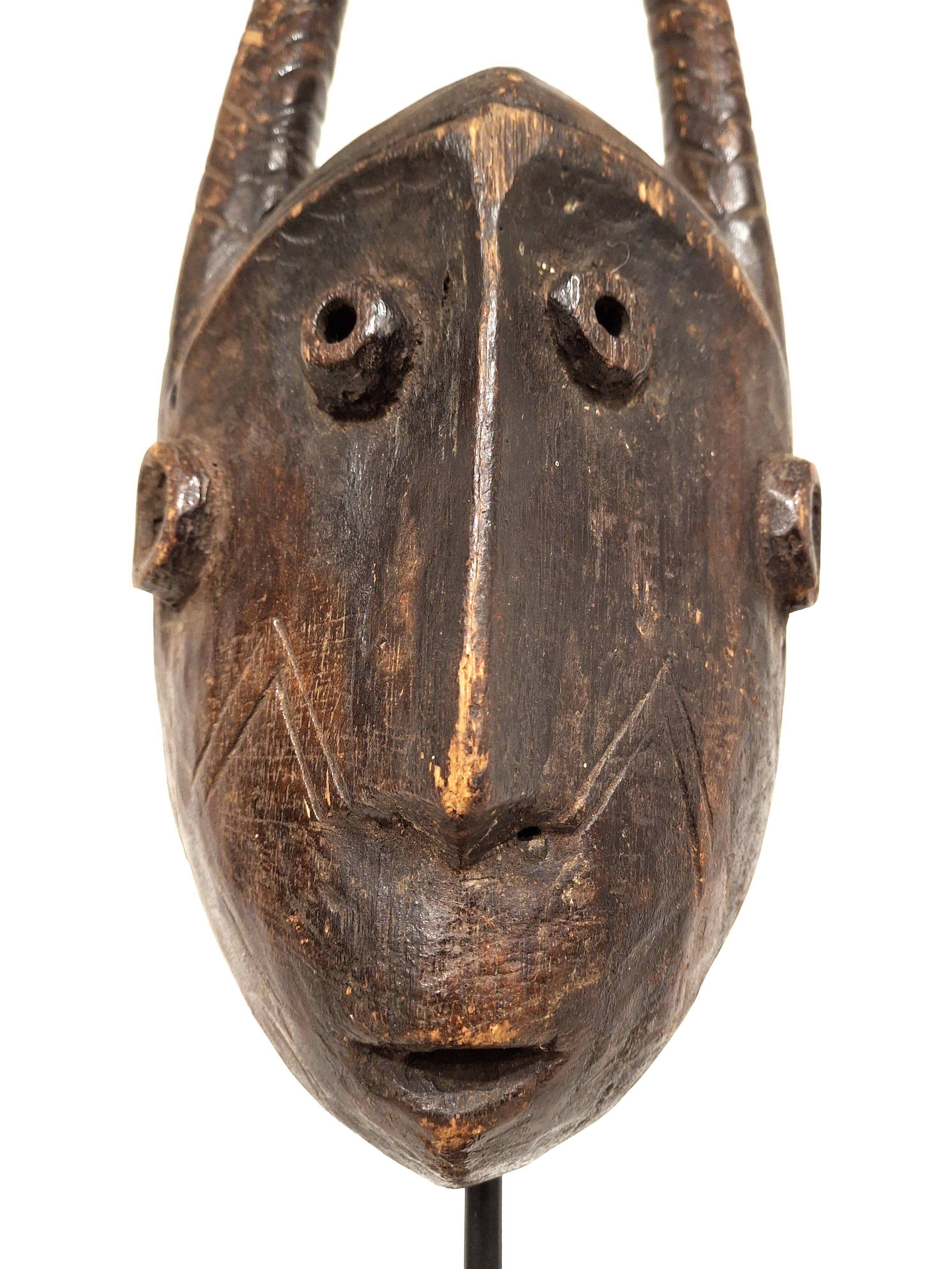 Masque Katanda - Tribu Lega, RD Congo - Milieu du 20e siècle