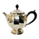 Art Deco teapot CHRISTOFLE early 20th century in silver-plated metal with hallmark