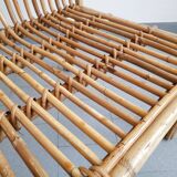 Vintage rattan armchair 1960