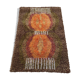 Original ABSTRACT Scandinavian High Pile Pop Art Rya Rug Carpet, Sweden, 1960s