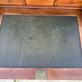 A small piece of Bonheur du jour with detached columns in Empire-era mahogany.