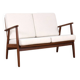 Mid-Century Danish Teak Two-Seater Sofa, 1960s.