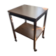 Vintage 70s retro chrome ant table