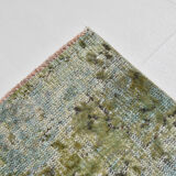3x10 green tones turkish runner rug, 91x299cm