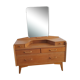 Compass foot dressing table from the 50s