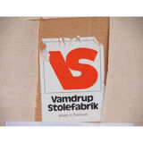 Lot 4 scandinavian chairs, Denmark, Vamdrup Stolefrabrik