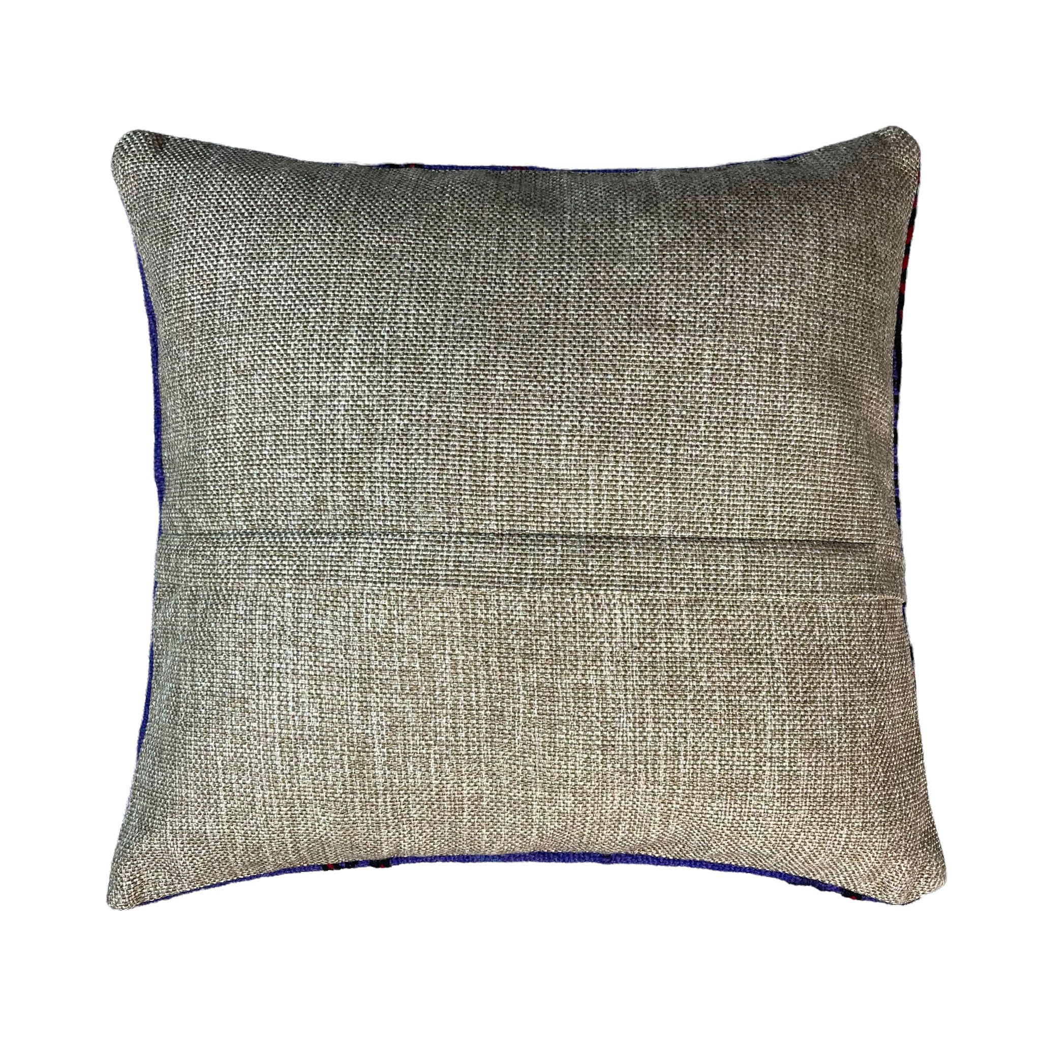 Housse de coussin en kilim turc vintage 45 x 45 cm