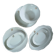 Ensemble 6 plats en porcelaine blanche