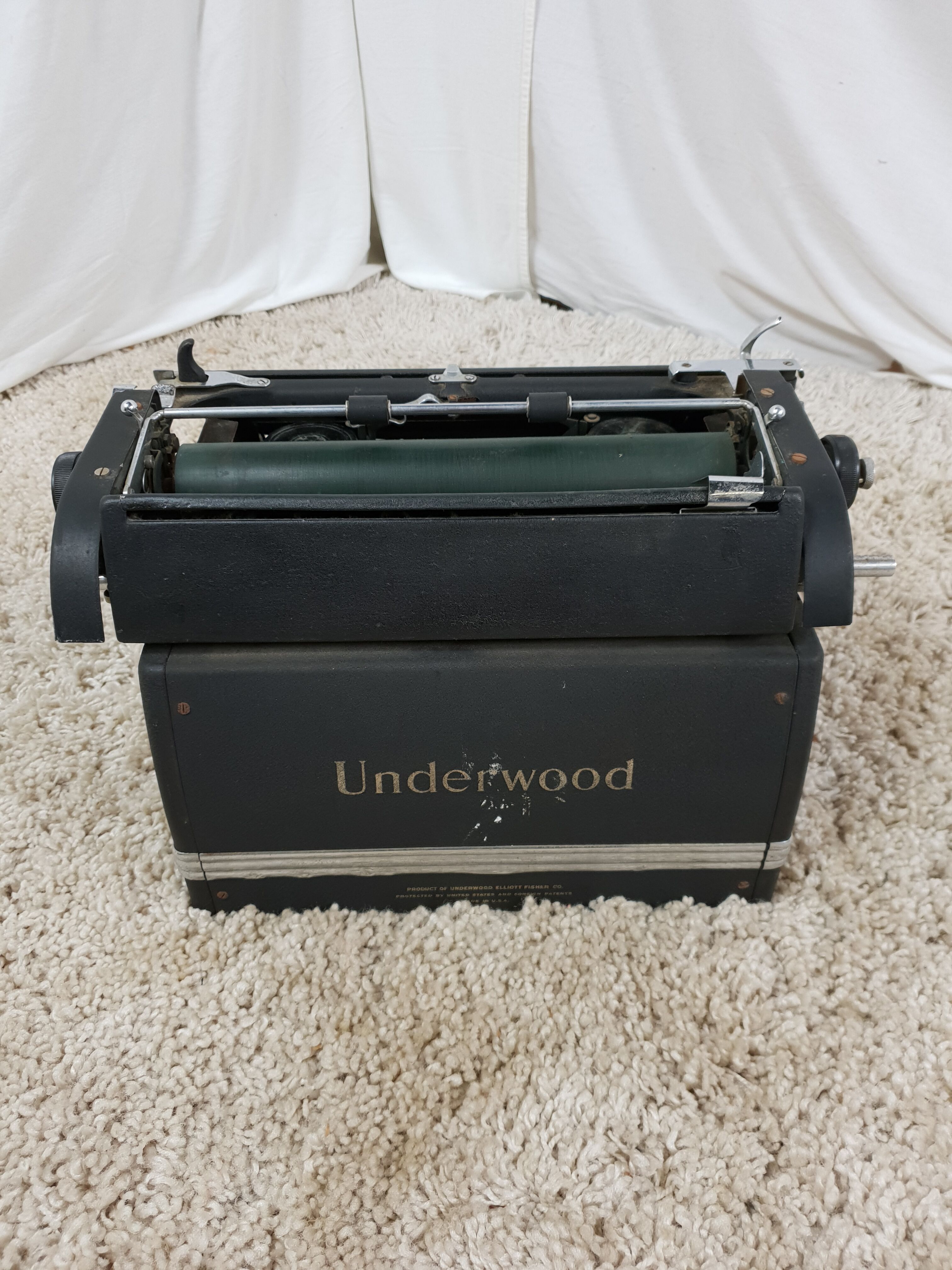 Machine à écrire Underwood années 30