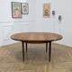 Table à manger ronde et extensible éditée G-Plan